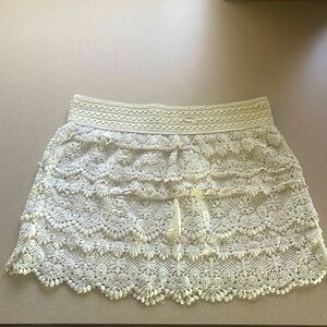 Jolt Lacey white skirt